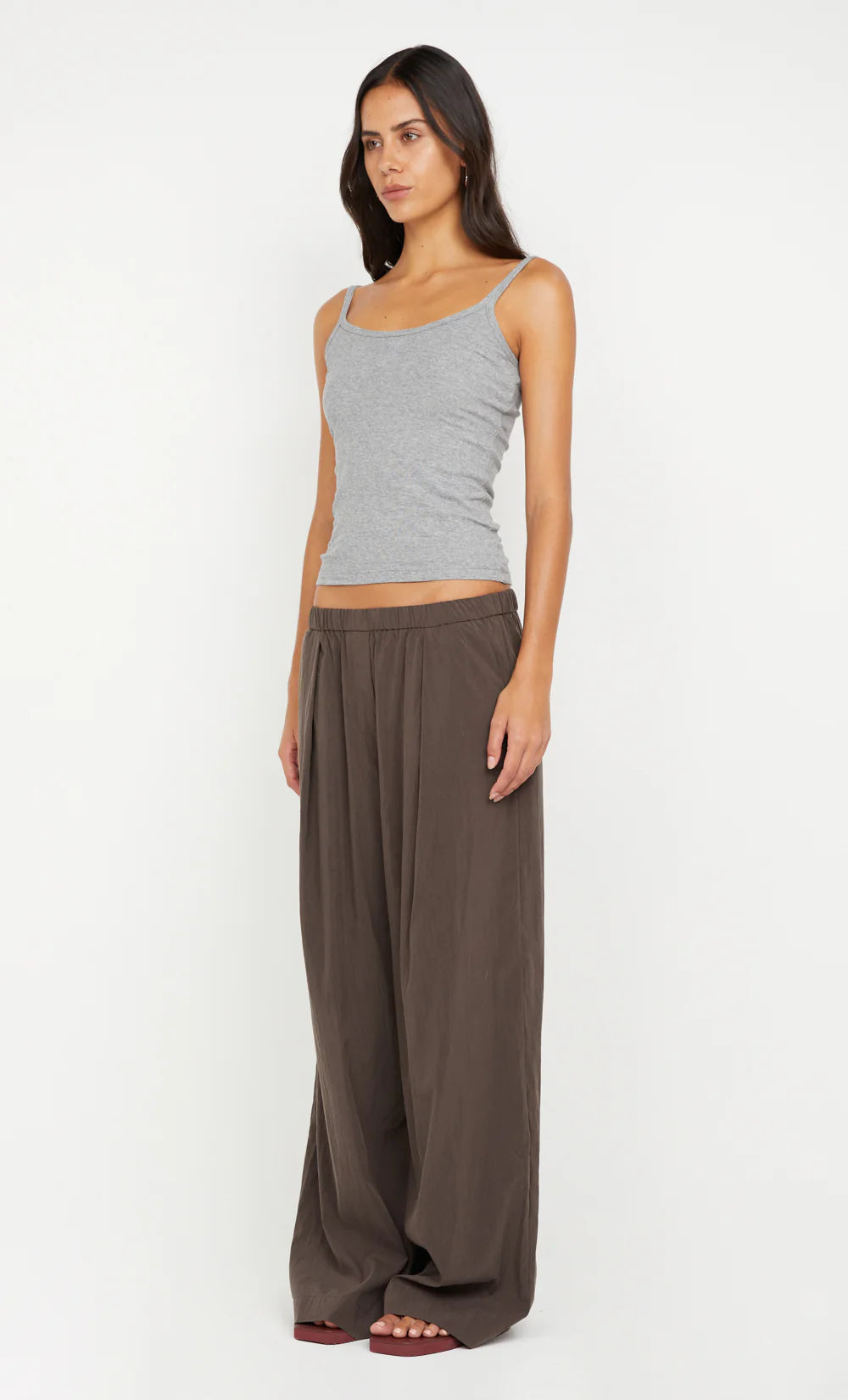 BEC & BRIDGE - KODY RIB TANK - GREY MARLE