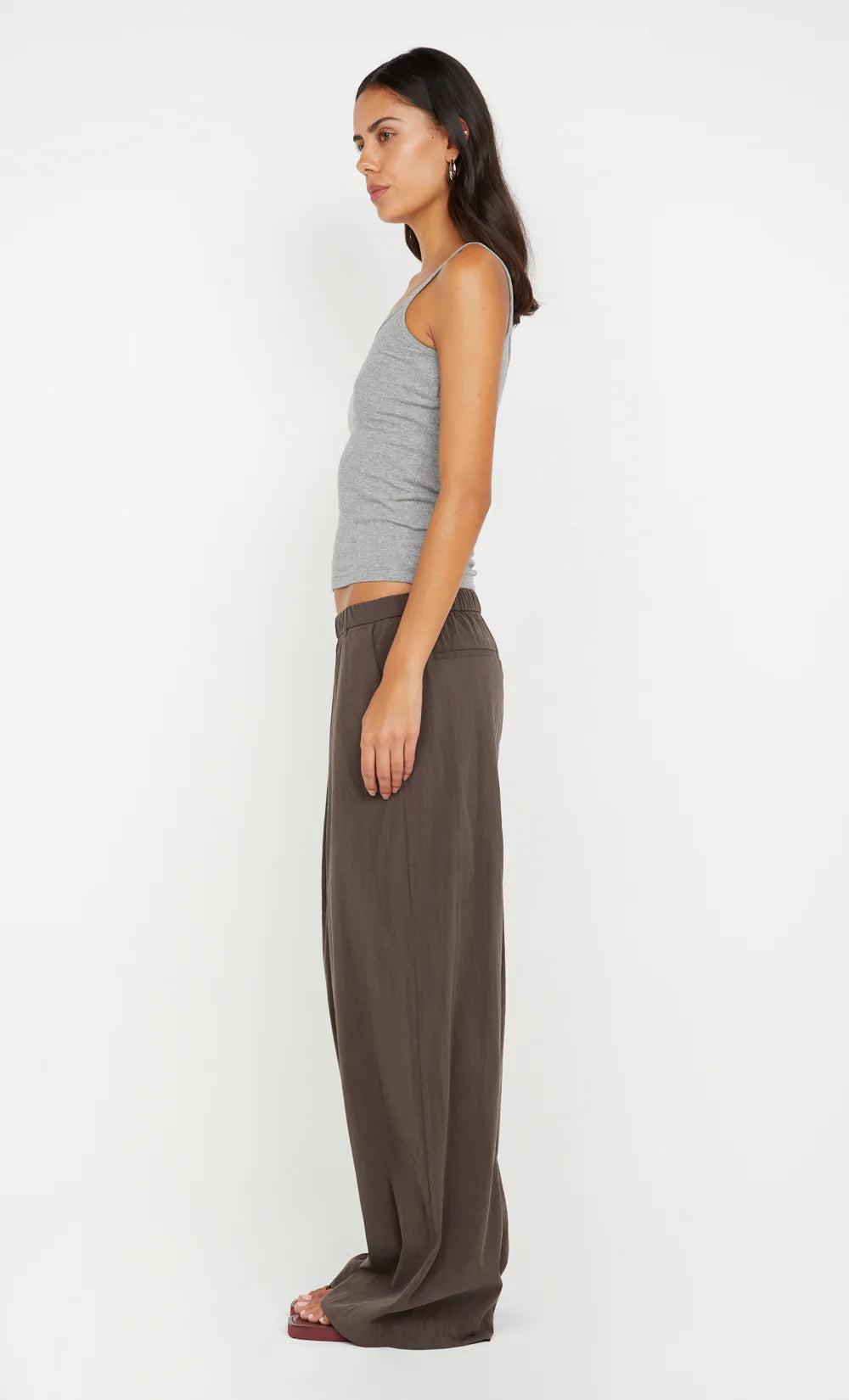 BEC & BRIDGE - KODY RIB TANK - GREY MARLE