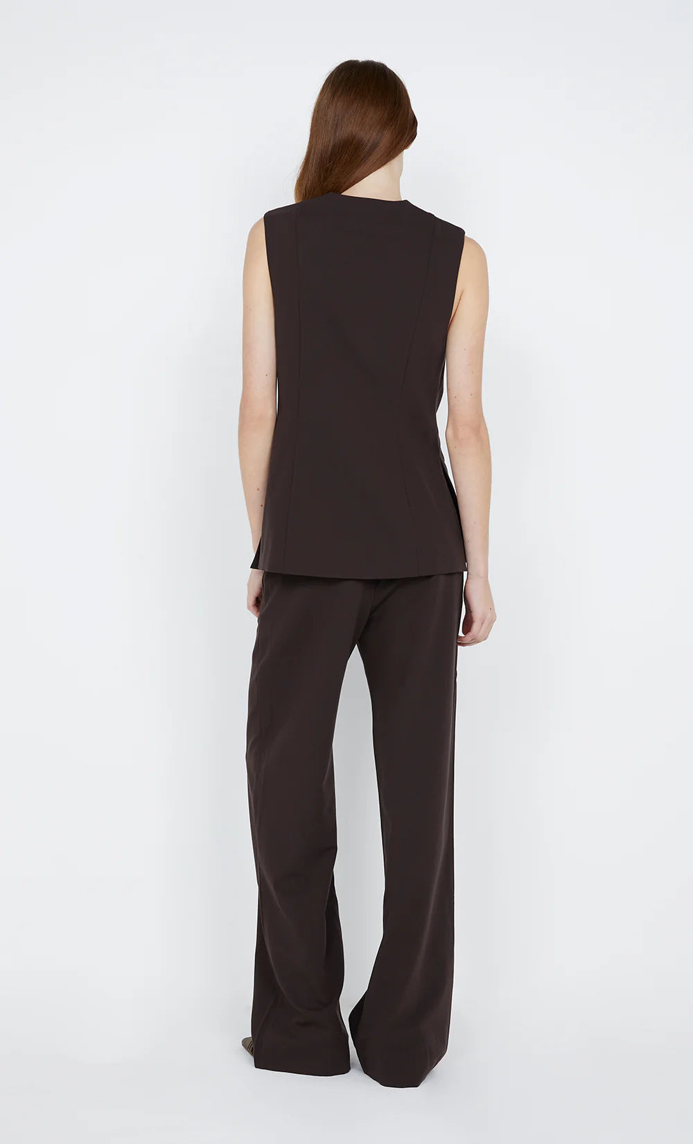 BEC AND BRIDGE - MANA STRAIGHT LEG PANT - DARK CHOC