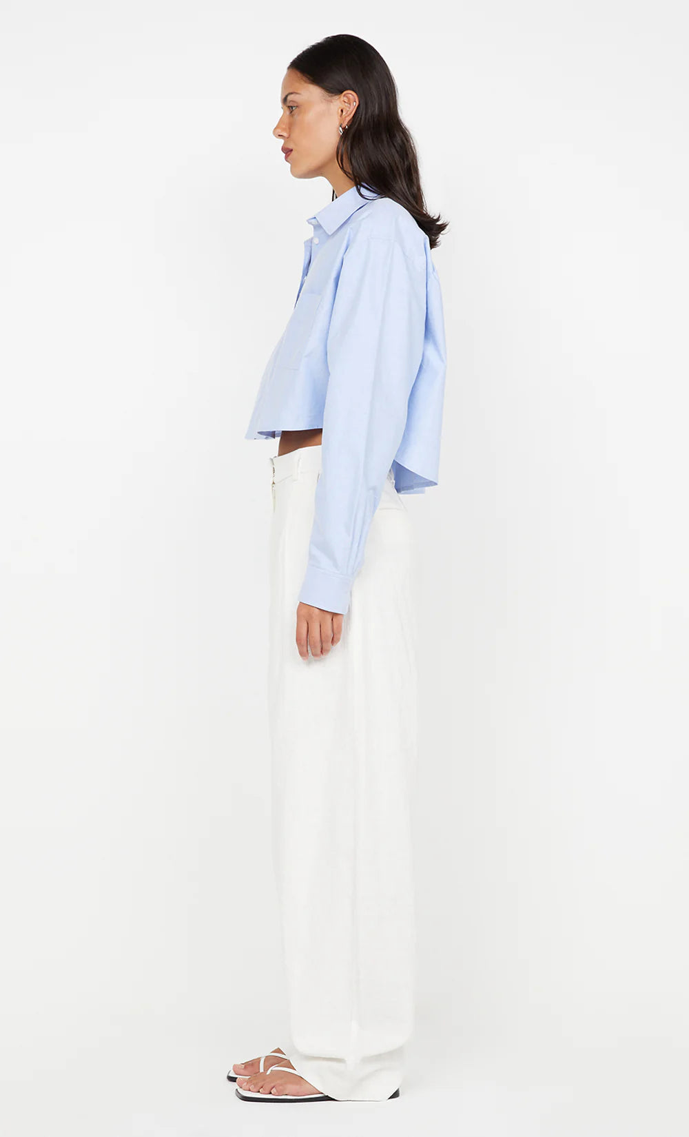 BEC & BRIDGE -VERA SHIRT - CHAMBRAY BLUE