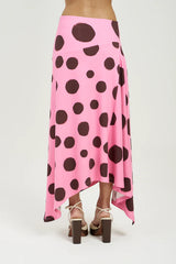 SUMMI SUMMI - FRENCHIE MIDI SKIRT - BIG DOTTY BID