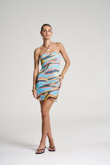 SUMMI SUMMI - STRAPLESS MESH MINI - ZANZIBAR
