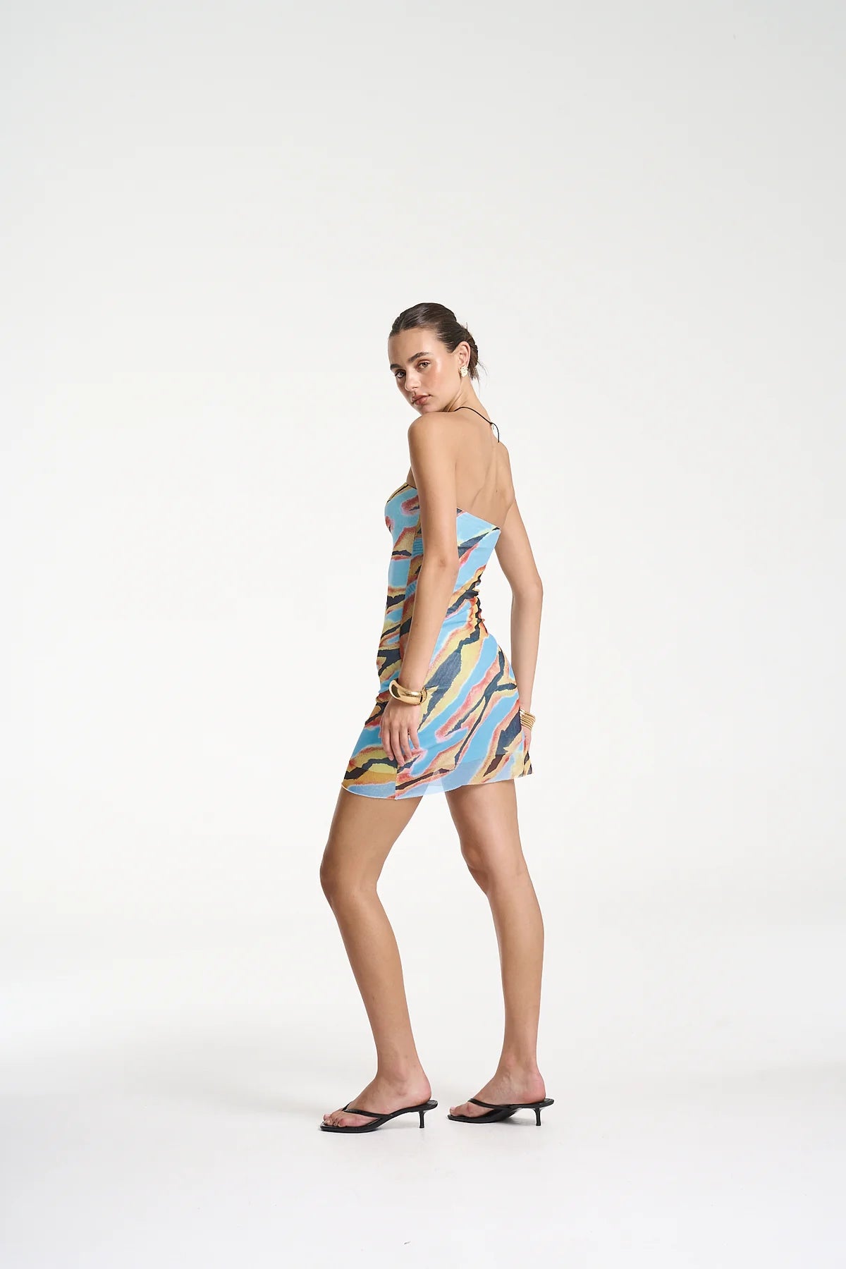 SUMMI SUMMI - STRAPLESS MESH MINI - ZANZIBAR