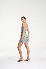 SUMMI SUMMI - STRAPLESS MESH MINI - ZANZIBAR