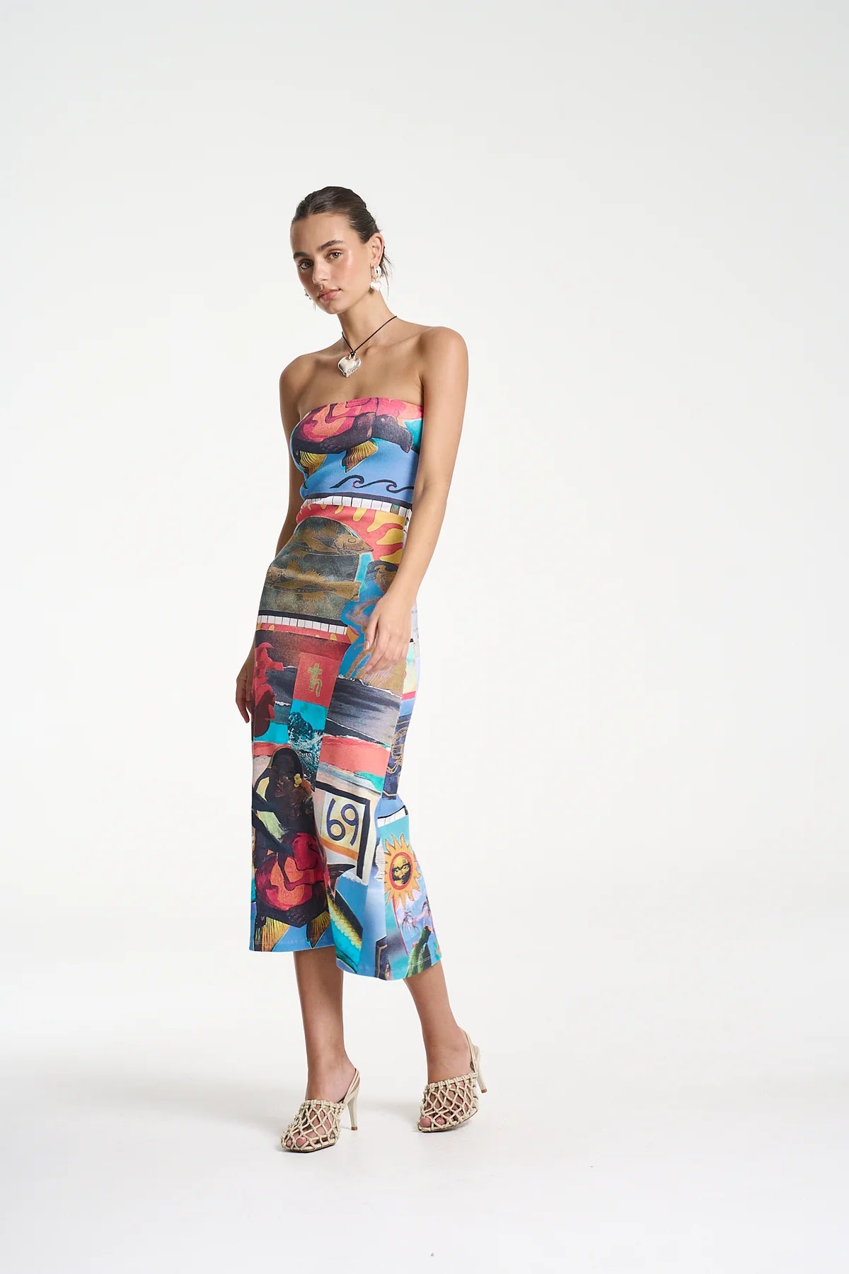 SUMMI SUMMI - STRAPLESS MIDI - LOCO