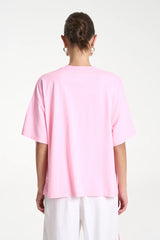 SUMMI SUMMI - BAND TEE - PINK PANDA
