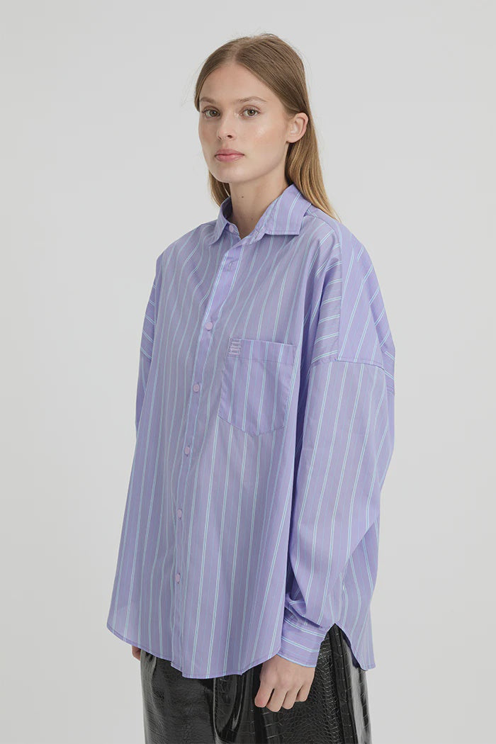 BLANCA - HARMONY SHIRT - LILAC