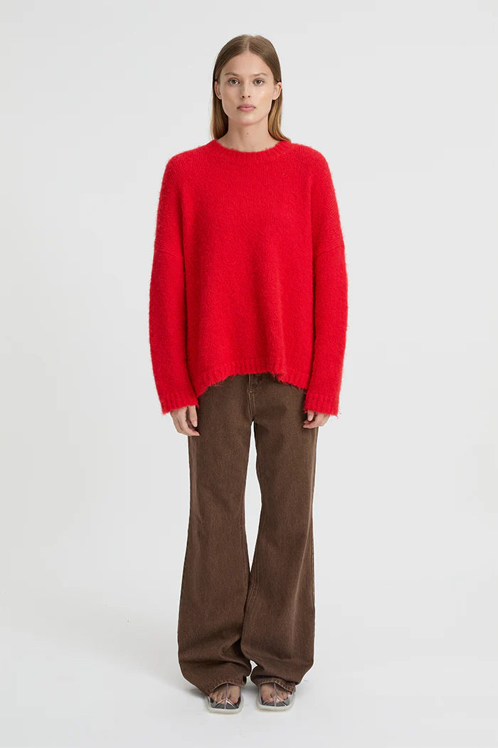 BLANCA - ROSMUNDA SWEATER - RED