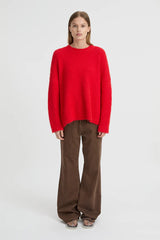 BLANCA - ROSMUNDA SWEATER - RED