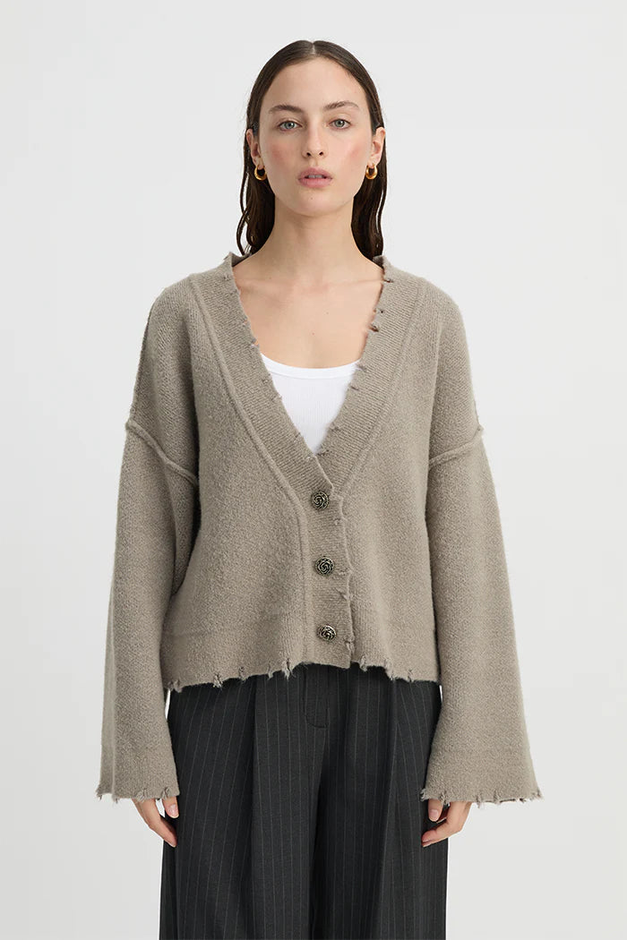 BLANCA - PEPA CARDIGAN - GREY