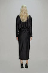 ATOIR - NOA MIDI DRESS - BLACK