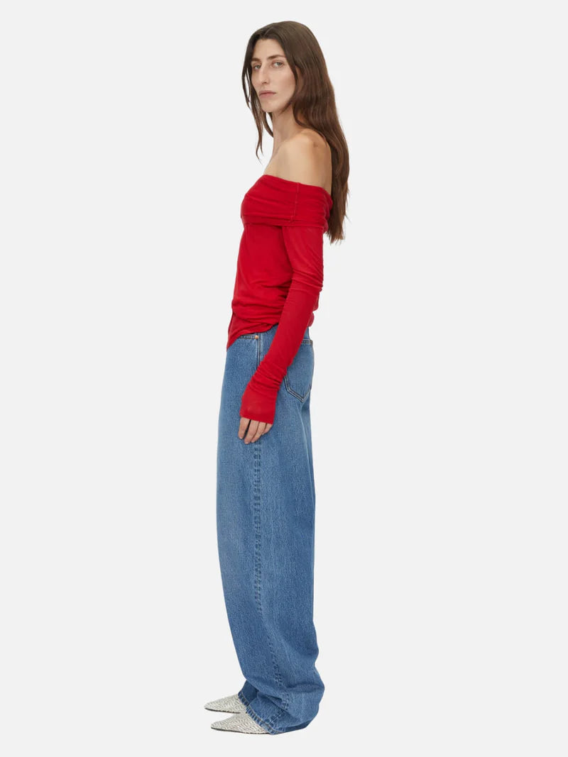 CAMILLA AND MARC - MARJORIE TOP - RUBY RED
