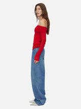 CAMILLA AND MARC - MARJORIE TOP - RUBY RED