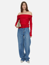 CAMILLA AND MARC - MARJORIE TOP - RUBY RED