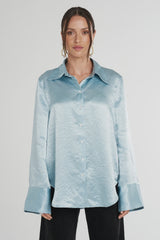 SUMMI SUMMI - CUFF SHIRT - CLOUD