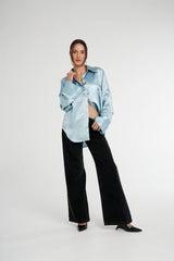 SUMMI SUMMI - CUFF SHIRT - CLOUD