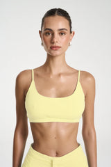SUMMI SUMMI - SPORTS CROP - LEMON LEM