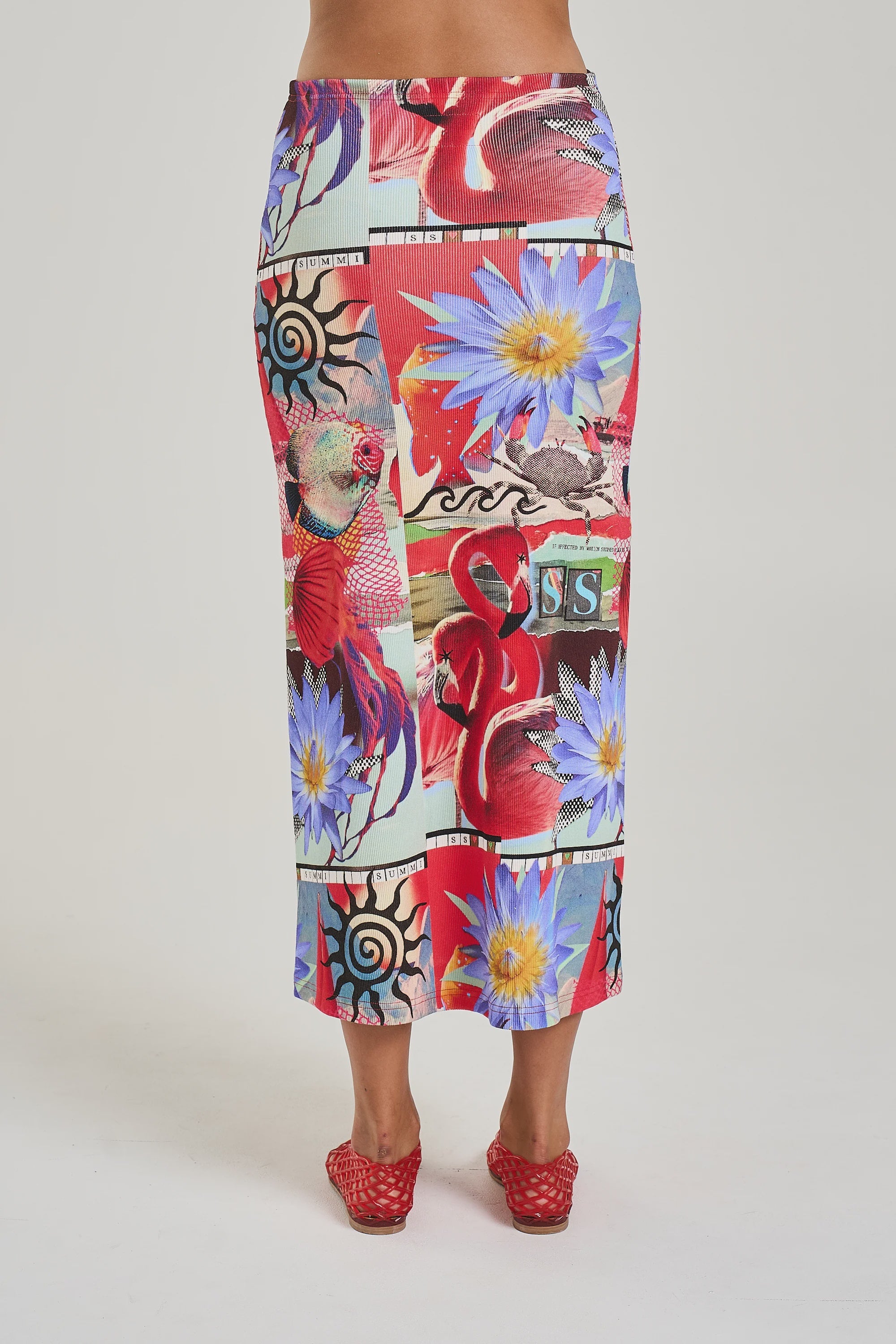 SUMMI SUMMI - MIDI SKIRT - DAZED