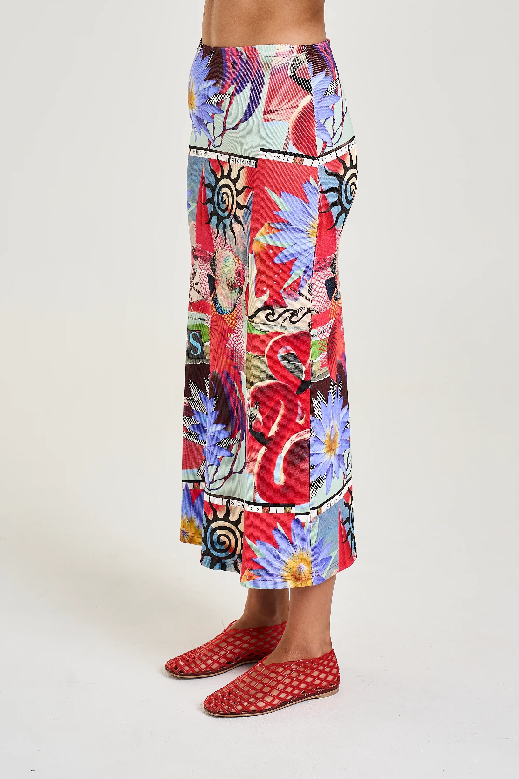 SUMMI SUMMI - MIDI SKIRT - DAZED