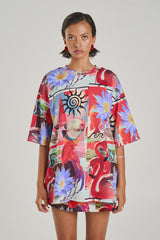 SUMMI SUMMI - OVERSIZE TEE - DAZED
