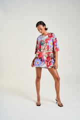 SUMMI SUMMI - OVERSIZE TEE - DAZED