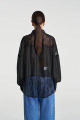 PRE-ORDER - SUMMI SUMMI - DUSK LS SHIRT - BLACK