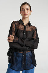 PRE-ORDER - SUMMI SUMMI - DUSK LS SHIRT - BLACK