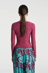 PRE-ORDER - SUMMI SUMMI - SIMONE LS TOP - FIG