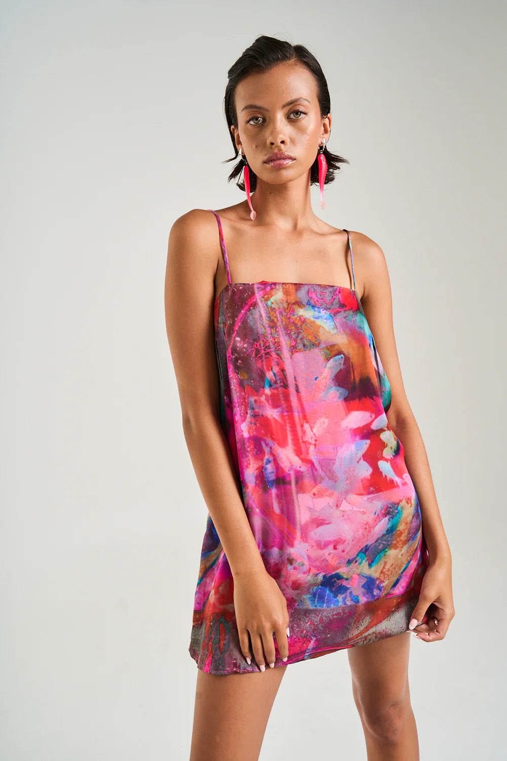 SUMMI SUMMI - SHIFT DRESS - FISH TANK