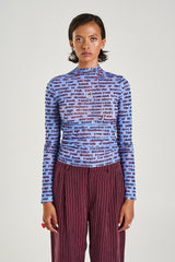 SUMMI SUMMI - LS RUCHED TOP - FORTUNE TELLER