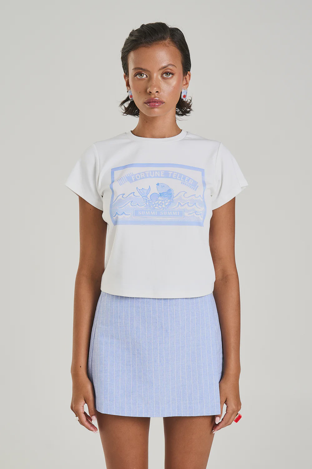 SUMMI SUMMI - BABY DOLL TEE - FORTUNE TELLER