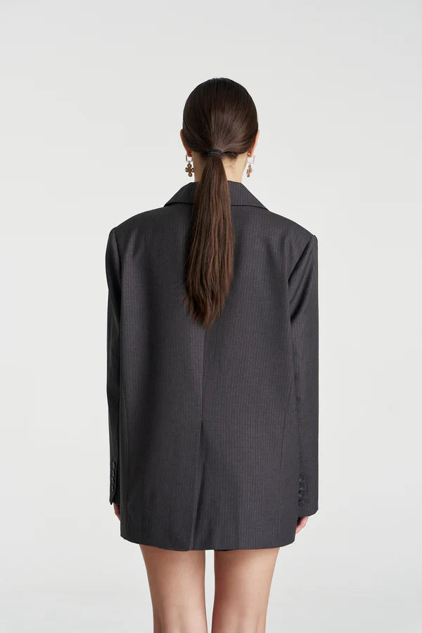 SUMMI SUMMI - OS BLAZER - GREY GLIMMER