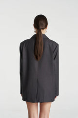 PRE ORDER - SUMMI SUMMI - OS BLAZER - GREY GLIMMER