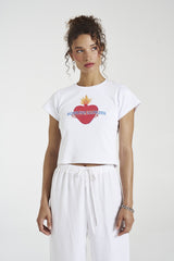 SUMMI SUMMI - BABYDOLL TEE - SACRED HEART