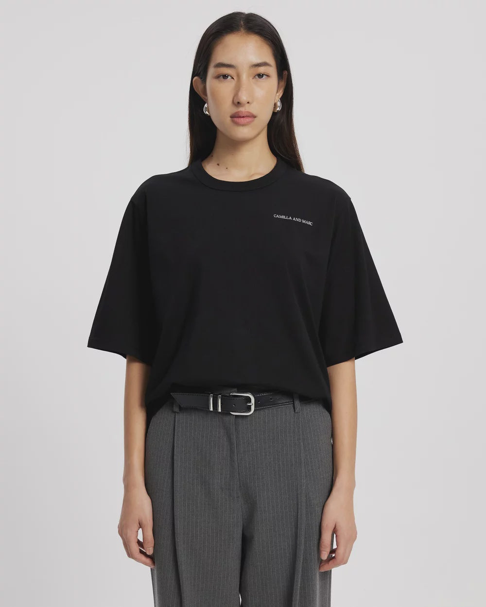 CAMILLA AND MARC - ZINNIA TEE - BLACK