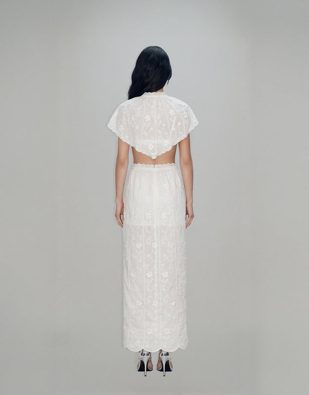 ATOIR - MARJORIE SKIRT - IVORY