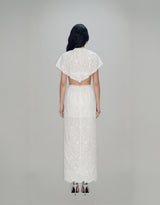 ATOIR - MARJORIE SKIRT - IVORY