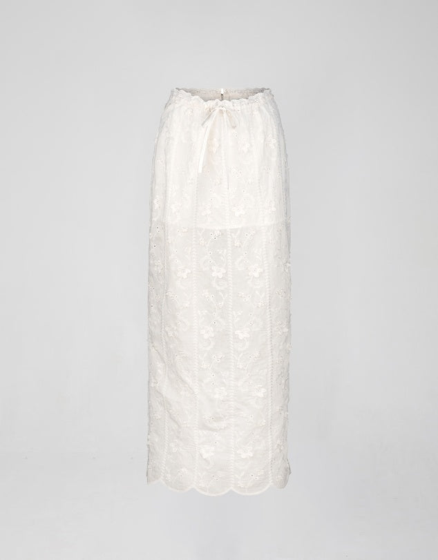 ATOIR - MARJORIE SKIRT - IVORY