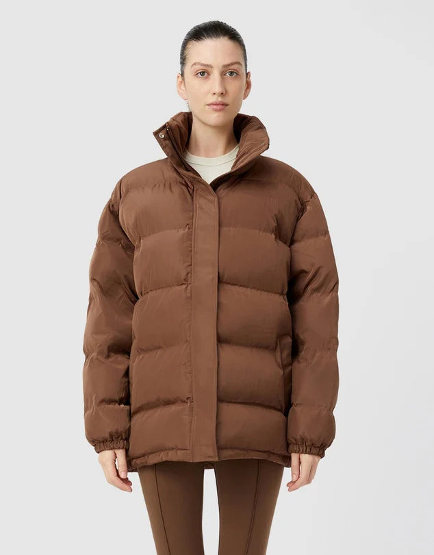 CAMILLA & MARC - ALCOVE PUFFER JACKET - AUBURN RED