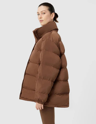 CAMILLA & MARC - ALCOVE PUFFER JACKET - AUBURN RED