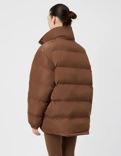 CAMILLA & MARC - ALCOVE PUFFER JACKET - AUBURN RED