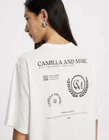 CAMILLA AND MARC - ZINNIA TEE - SOFT WHITE