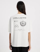 CAMILLA AND MARC - ZINNIA TEE - SOFT WHITE