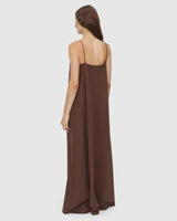 CAMILLA AND MARC - LOLANI MAXI DRESS - CHOCOLATE
