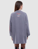 ENA PELLY - 1997 TEE DRESS - WASHED GREY
