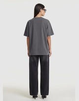 ENA PELLY - SOPHIA RELAXED TEE - WASHED GREY/PELLY EP