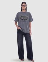 ENA PELLY - SOPHIA RELAXED TEE - WASHED GREY/PELLY EP