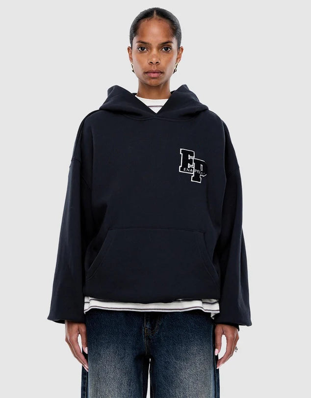 ENA PELLY - CASSIE OVERSIZED HOODIE - WASHED MIDNIGHT