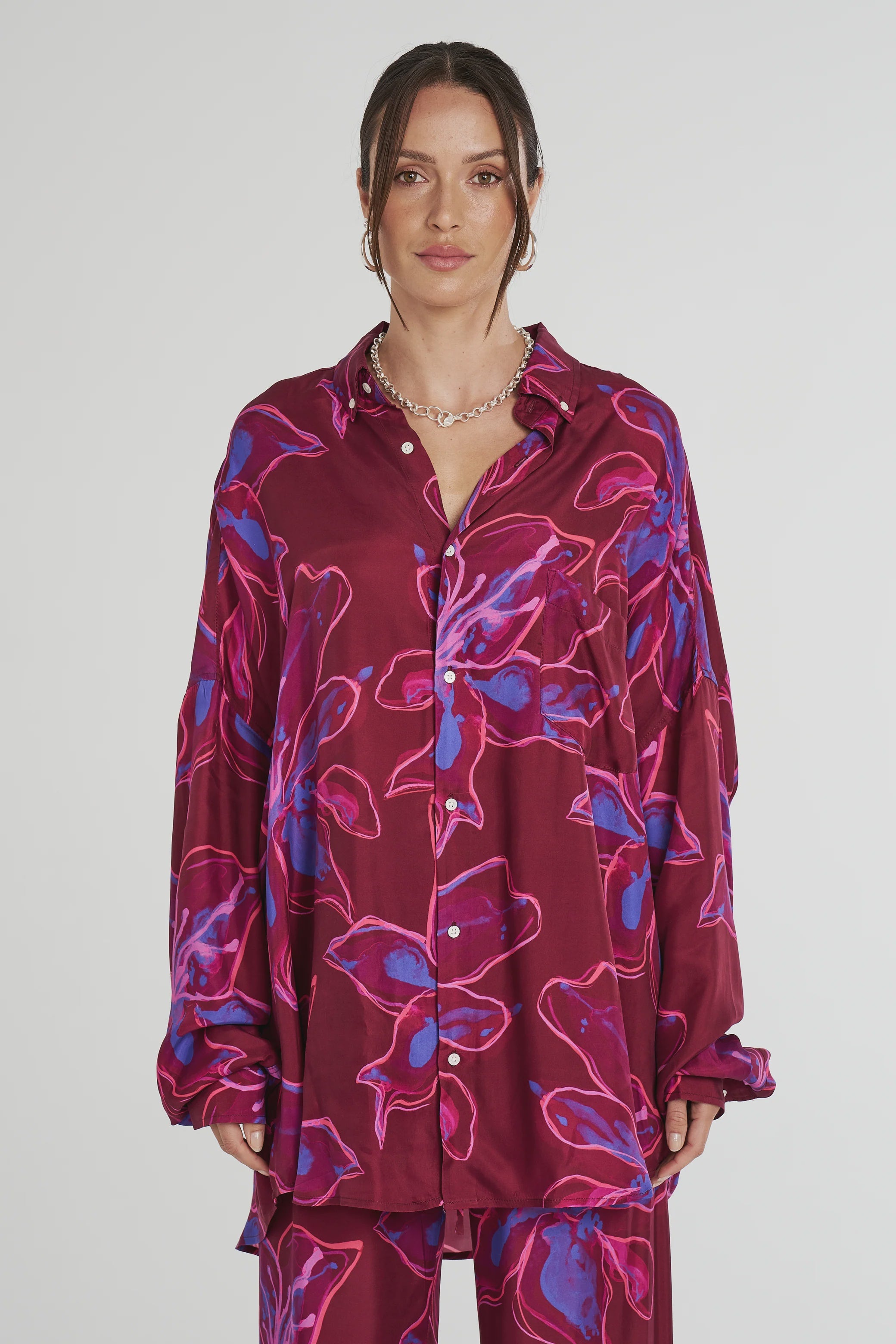 SUMMI SUMMI - OVERSIZED SHIRT - JAM LILY