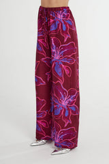 SUMMI SUMMI - RELAXED DRAWSTRING PANT - JAM LILY